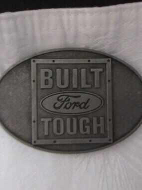 Belt Buckle Built Ford Tough